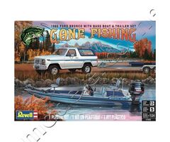 1980 Ford Bronco w/ Bass Boat & Trailer Gone Fishing