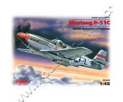 Mustang P-51C WWII American Fighter