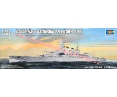 Italian Navy Battleship RN Littorio 1941