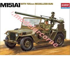 M151 A1 with 105mm recoilless gun