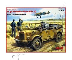 le.gl.Einheits-Pkw (Kfz.2) WWII German Radio Car