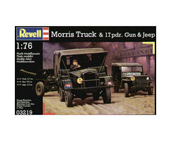 Morris Truck & 17pdr. Gun & Jeep