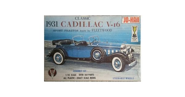 1931 Cadillac V-16 Sport Phaeton body by Fleetwood JO-HAN