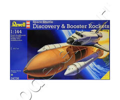 Space Shuttle Discovery & Booster Rockets