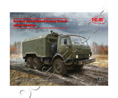 Soviet Six-Wheel Army Truck with Shelter