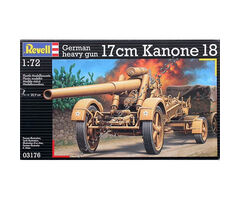 German heavy gun 17cm Kanone 18