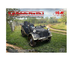 le.gl.Einheits-Pkw Kfz.2 WWII German Light Radio Communication Car